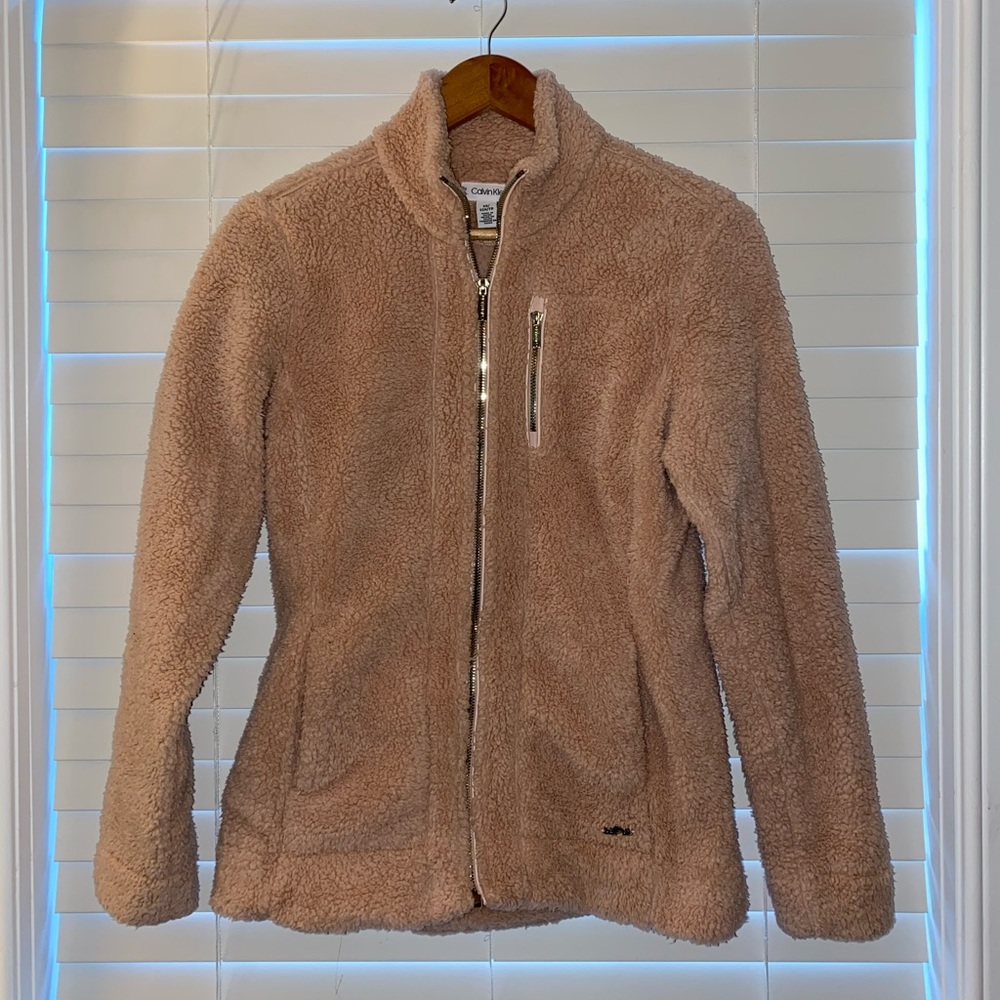 Calvin Klein Teddy Zip up jacket